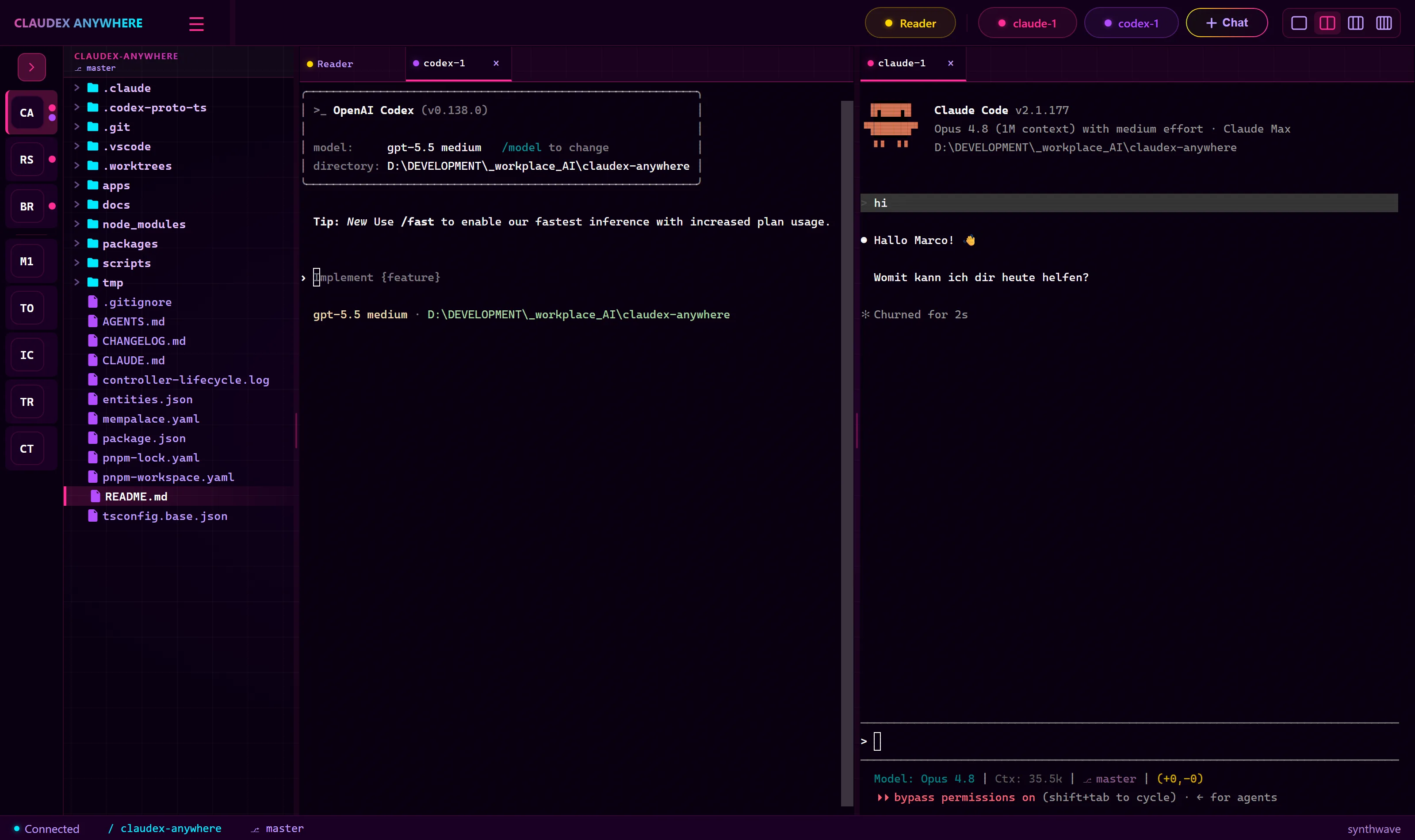 Claudex Anywhere Desktop
